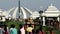 People visit MGR`s Tomb in Chennai. MGR was a popular actor, film producer and Chief Minister