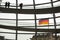 People visit the modern dome on the roof of the Reichstag