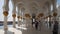 People visit Sheikh Zayed Grand Mosque in Abu Dhabi