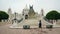 People visit the Victoria Palace in Kolkata, India