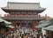 People visiting Famous Senso-ji temple at Asakusa