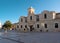 People visiting Saint Lazarus Church in Larnaca, Cyprus