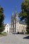 People visiting Saint Wenceslas Cathedral in Olomouc