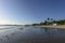 People waiting on the beach, Pititinga (Brazil)