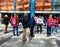 People waiting for burning chapel of late Guy Lafleur 09 20, 1951 â€“ 05 22, 2022