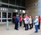 People waiting for burning chapel of late Guy Lafleur 09 20, 1951 â€“ 05 22, 2022