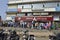 People Waiting Outside Axis Bank To Withdraw And Deposit Old Demonetizes Indian Currency In Bombay, Maharashtra ,India