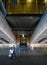 People waking beneath Blackfriars Railway Bridge in London, UK