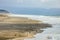 People walk along the beach at Ocean Beach, San Francisco. Pacific Ocean