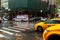 People walk along West 42nd Street in New York. Almost 19 million people live in New York City metropolitan area.