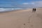 People walking on the beach on the Oyster Catcher Trail near Boggams Bay on the Garden Route, South Africa