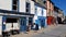 People walking in the center of Cashel, County Tipperary, Ireland