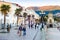 People walking, embankment, Yalta, Crimea