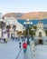 People walking, embankment, Yalta, Crimea