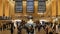 People walking at grand Central Station in Manhattan USA