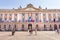 People walking in the Le Capitole square, Toulouse, France