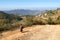 People walking out of the village of Kalaw on Myanmar