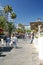 People walking on the promenade