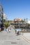 People walking on the promenade