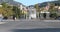 People Walking At Promenade Du Paillon In Nice France