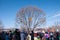 People Walking at the Shrovetide Festival