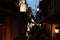 People walking in the small alley around Gion, Kyoto, Japan