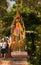 People walking at stairs entrance to Wat Phra That Doi Suthep