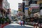 People walking on street in Bangkok, Thailand