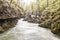 People walking at Vintagr gorge - Slovenia