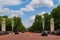 People watching the famous Guard Mounting of Buckingham Palace