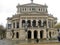 People watching The famouse and touristic Frankfurt Opera House