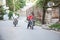 People wearing face masks June 17,2020 in Bengaluru,India