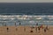 People on the Yoff beach, Dakar