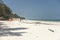 People on Zanzibar beach