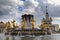 Peoples Friendship Fountain in the VDNKh Park in Moscow