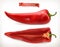 Pepper. Vegetable vector icon
