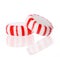 Peppermint candy. Red striped peppermint Christmas candy