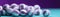 Peppermints On A Gradient White Purple Background. Generative AI