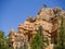 Pepperpot Rocks in Red Canyon National Park, Utah, USA