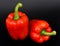 Peppers, Capsicum, annuum