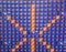 Pepsi Orange Crush Display Geometric