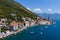 Perast. Drone. Aerial view