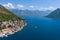 Perast. Drone. Aerial view