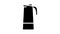 percolator pot coffee glyph icon animation