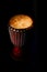 Percussione a djembe skin African percussion instrument