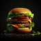 The Perfect Burger: A Visual Feast. Generative AI