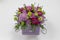 Perfect flower arrangement Rose, Chrysanthemum, Eustoma, Lavender