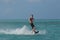 Perfect Form Wakeboarding Off the Coast of Aruba