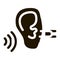 Perfect Hearing Icon Vector Glyph Illustration