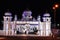 Perfect night mode shot of a gurudwara sahib in Chandigarh